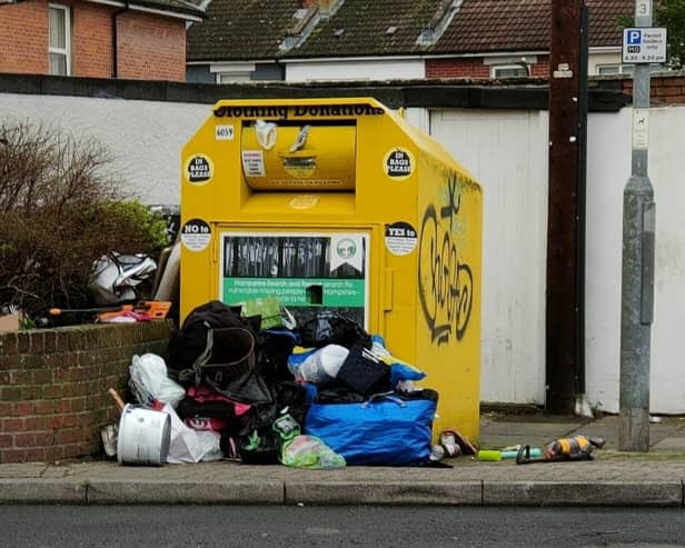Fly-tipping in Fratton