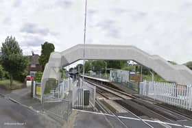 What the proposed bridge over Warblington Railway Station could look like. Picture: Contributed