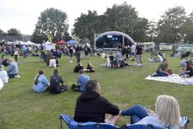 Gosport Sunset Festival in Walpole Park, Gosport on Friday, September 1. Picture: Sarah Standing (010923-7821).