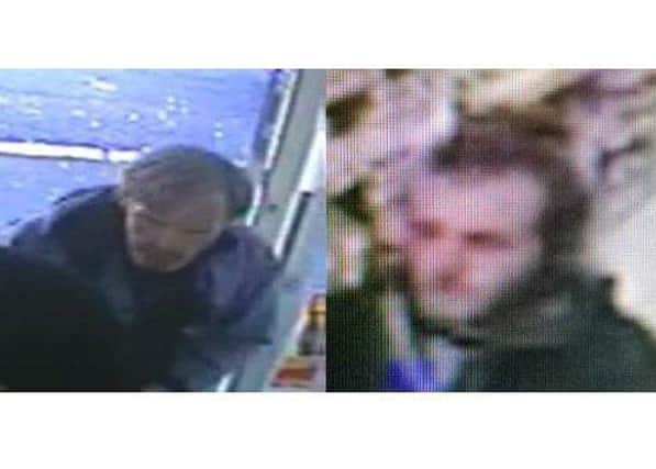 CCTV after a robbery at Spar in St James's Road in Portsmouth on May 5 between 6.45pm and 7pm. Picture: Hampshire police