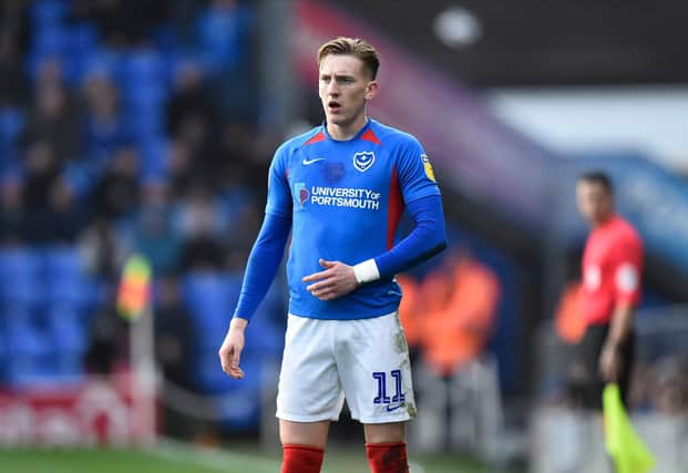 Ronan Curtis has doubts whether Pompey's League One campaign will resume. Picture: Graham Hunt/ProSportsImages/PinP