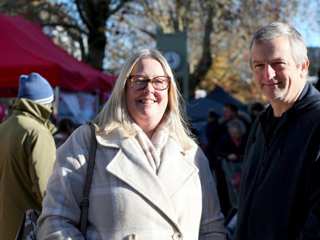 Portchester Christmas Market in Portchester PrecinctPicture: Chris Moorhouse (jpns 251123-)
