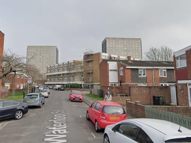 In Somers Town the average house price was £233,000. Pic Waterloo Street, Google.