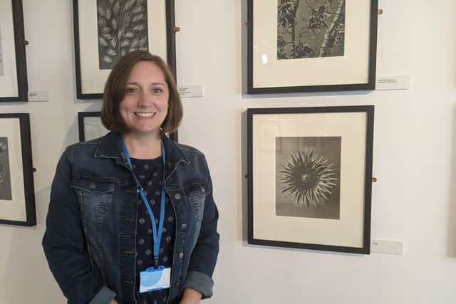 Sophie Fullerlove, director of The Spring, at the new exhibition.