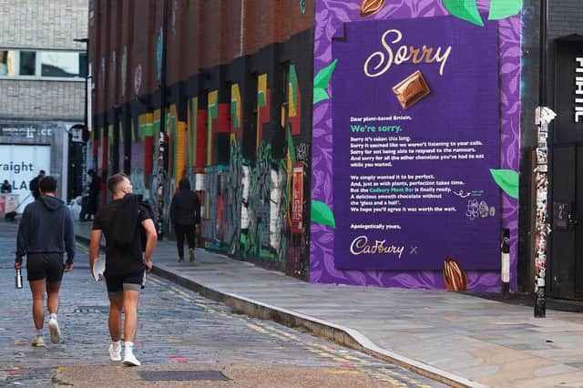 Cadbury's penned a letter to 'plant based Britain', apologising for the wait for their vegan chocolate bar.