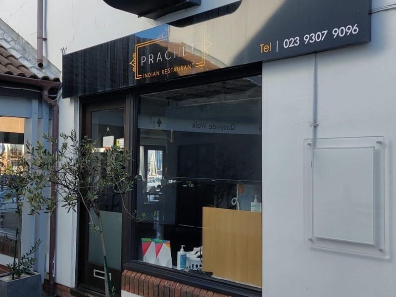 Prachee in Port Solent has a rating of 4.6 from 251 Google reviews. One customer said: "The service was fab, price was great but the food…… is to die for!"