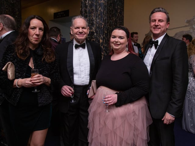 Jo Rivers, Neil Hawkins, Molly Hawkins and Justin Budgen. Picture: Habibur Rahman