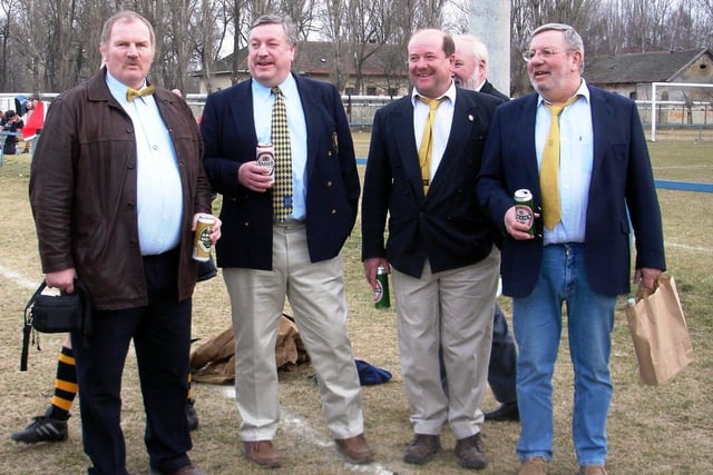 Ken Reilly, left, Colin Bretherton, Rob Townsend and Roger Nicholls