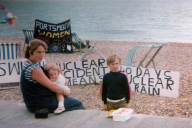 The women of Portsmouth actively campaigned for peace
