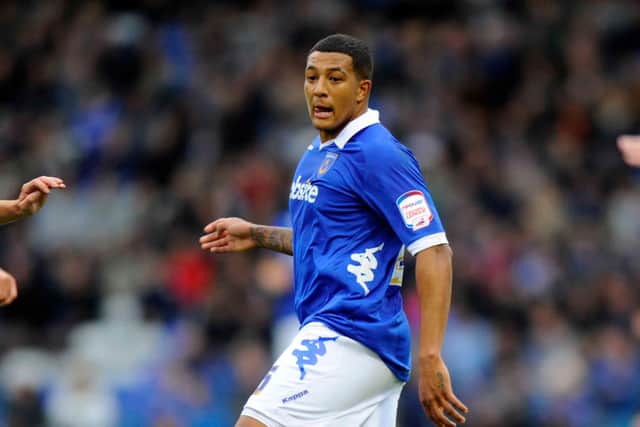 Nathaniel Mendez-Laing made eight appearances for Pompey.  Picture: Allan Hutchings (123772-030)