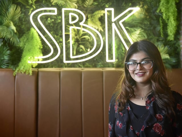 Southsea Brunch Klub in Elm Grove, Southsea.
Pictured is: Preema Kotwani, floor supervisor.
Picture: Sarah Standing (200924-1814)