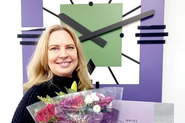 Good Directions Ltd celebrating the 30th anniversary of their Marketing Director.