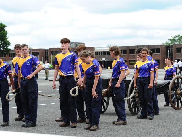 HMS Collingwood hosted the annual Junior Leaders’ Field Gun Competition on Friday, July 12, 2024.Picture: Sarah Standing (120724-1979)