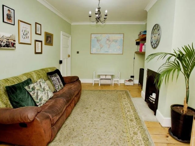 This property comes with three bedrooms, one bathroom and two reception rooms.