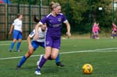 Action from Portsmouth's 8-0 win over Enfield Town. Picture: Jordan Hampton