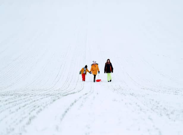 Will there be a White Christmas? Picture: ADRIAN DENNIS/AFP via Getty Images