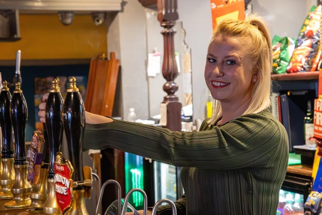 The Eldon Arms has relaunched as an Italian/English restaurant and pub, with live sports, pool table and dedicated restaurant area.

Pictured - Claire Collins pulling the first pint of the day

Photos by Alex Shute