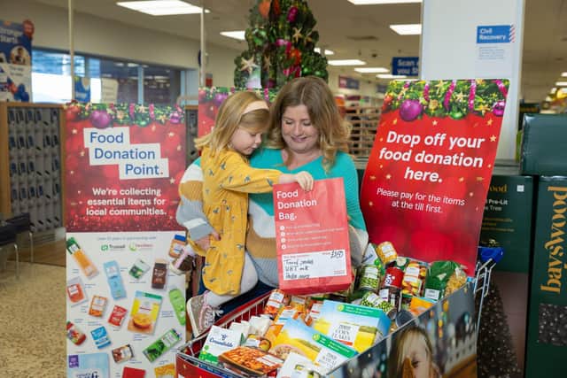 Portsmouth people in need will benefit from the donation of 53,804 meals’ worth of long-life food from Tesco.