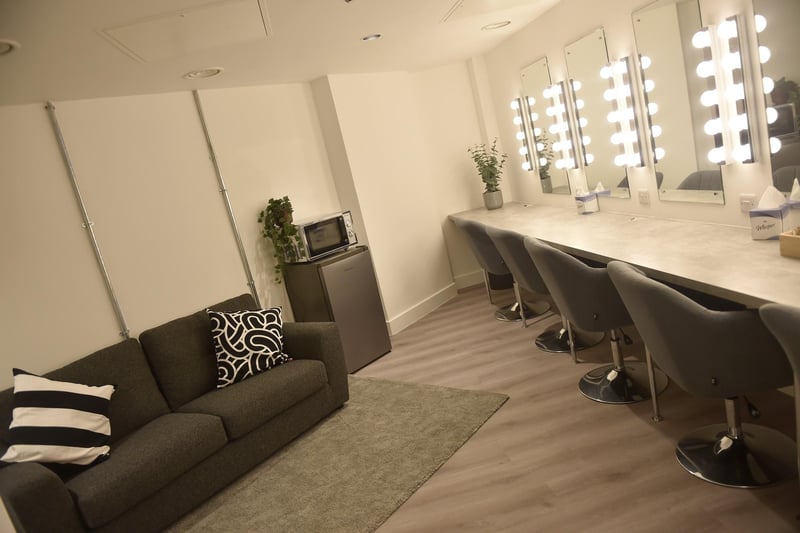 One of the dressing rooms Picture: Sarah Standing (240924-1908)