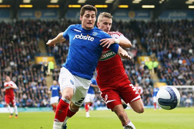 Joel Ward came through the ranks at Fratton Park.