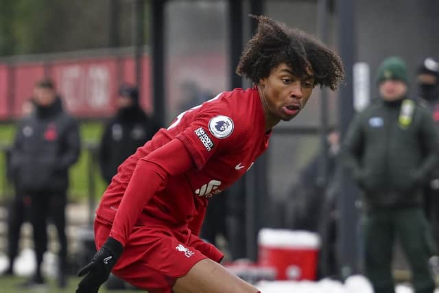 Liverpool youngster Harvey Blair has been linked with a move to Pompey this summer Picture: Nick Taylor/Liverpool FC/Liverpool FC via Getty Images