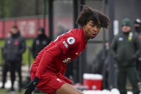 Liverpool youngster Harvey Blair has been linked with a move to Pompey this summer   Picture: Nick Taylor/Liverpool FC/Liverpool FC via Getty Images
