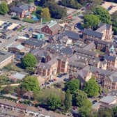 The St James' Hospital site, including Hamble House off Nelson Drive. Picture: Paul Jacobs