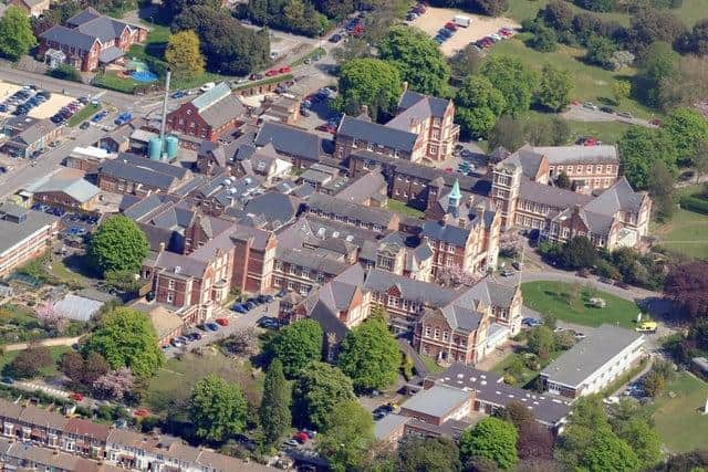 The St James' Hospital site, including Hamble House off Nelson Drive. Picture: Paul Jacobs