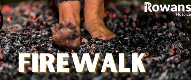 Firewalk for Rowans Hospice