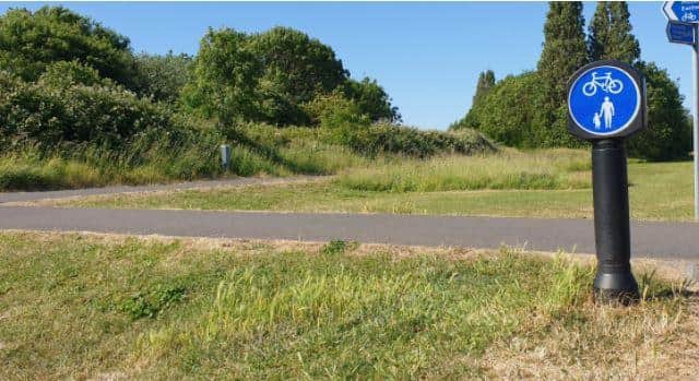 Eastern Road footpath is set to be improved. Photo: Portsmouth City Council