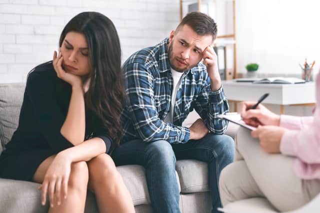 A couple having marriage problems. PA