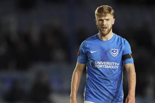 Danny Cowley has revealed that coronavirus prevented Michael Jacobs returning to Pompey's starting XI against Charlton last night. Picture: Jason Brown/ProSportsImages