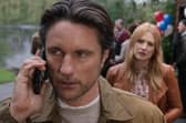 Martin Henderson as Jack Sheridan and Alexandra Breckenridge as Mel Monroe in Virgin River.