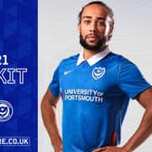 The new Pompey home kit. Picture: Portsmouth FC