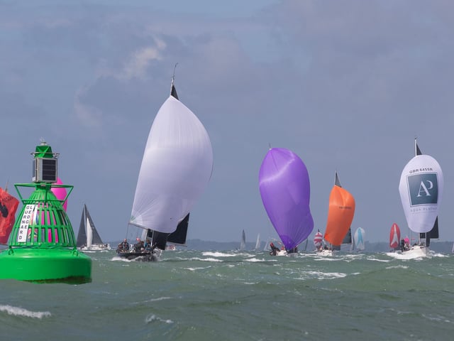 Approaching Gurnard Ledge. Picture by Paul Smith