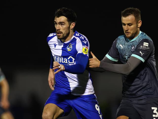 Former Pompey striker John Marquis has been in impressive form for Bristol Rovers of late. Picture: Michael Steele/Getty