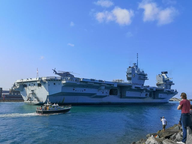 More Crew On Hms Queen Elizabeth Test Positive For Covid 19 Ahead Of Planned Friday Sailing The News