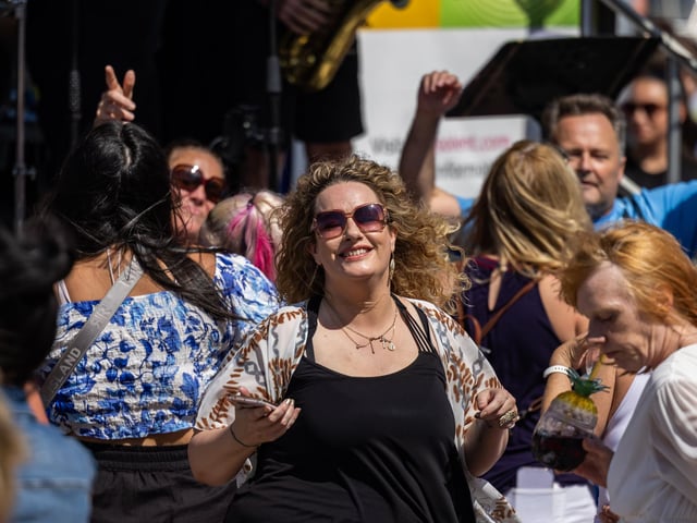 The crowd at the Totally Tributes show at Port Solent. 
Picture: Mike Cooter (290723)