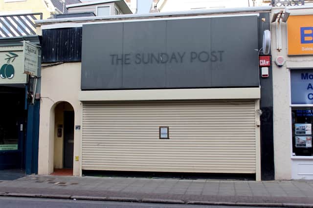 The former Chimneys Bar in Clarendon Road, Southsea, which has lost its licence Picture: Dharshini Kumar (200223-2511)