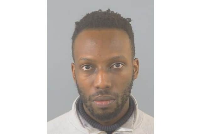 Johnson Kubelabo has been jailed for stalking Picture Hampshire police