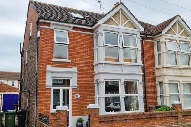 The property comes with four bedrooms, one bathroom and three reception rooms and it is on the market for £395,000.