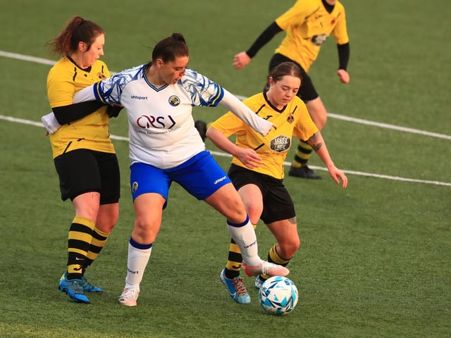 Liz Morgan, Hawks' new signing from Gosport. Picture by Dave Haines
