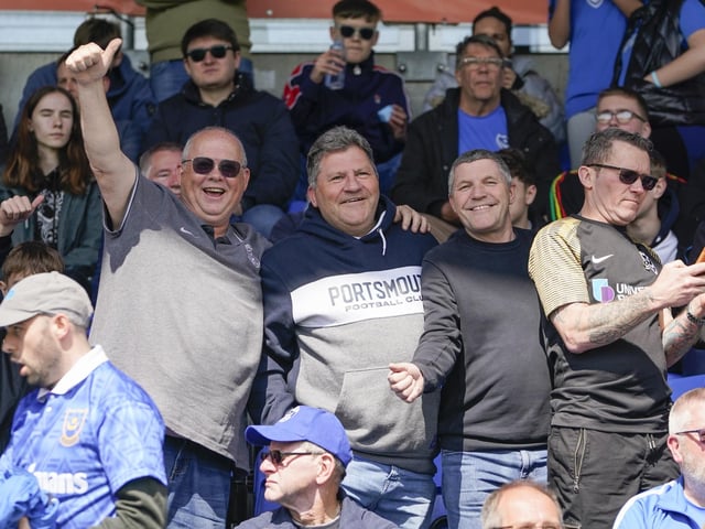 Pompey were at the Montgomery Waters Meadow for their latest game in League One.