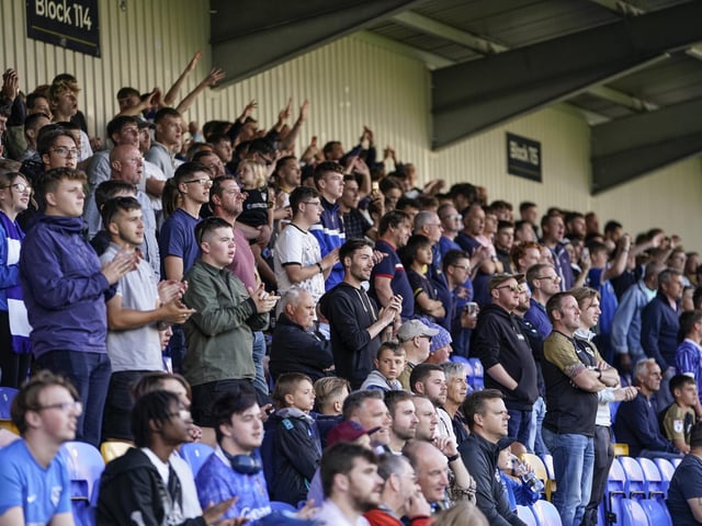 Pompey fans were out in force once again for the Blues' penultimate pre-season friendly of the summer at Plough Lane