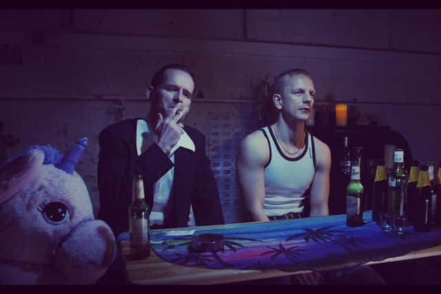 Screenshot from an entry into PompeyWood 2023's short film competition