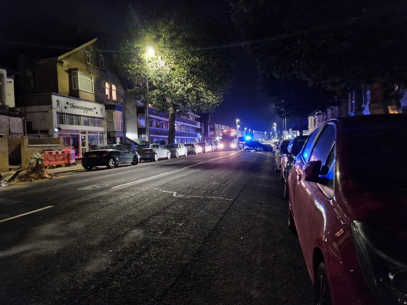 The crash happened last night. Picture: Habibur Rahman.