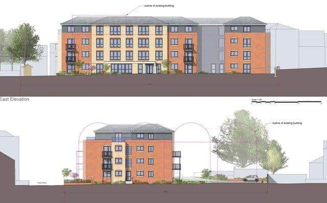 Plans for a retirement home complex on the site of the former magistrates' court in Trinity Street, Fareham, have been approved by the borough council