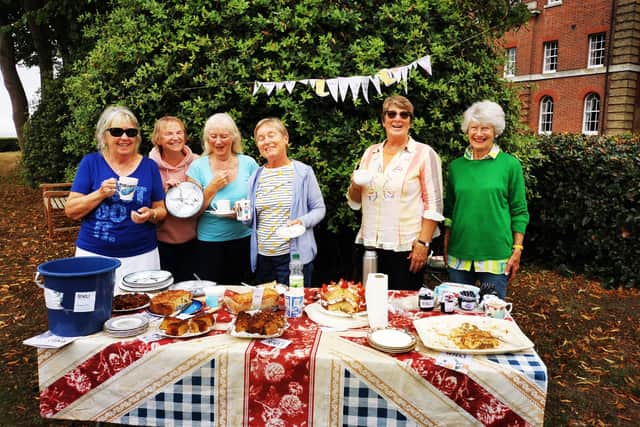 Members of the Southsea Southsea Tennis Club attended a bake-sale hosted by Jill Ryan and raised £127 for the Portsmouth Lifeboat Station.