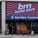 Exterior of a UK B&M Home Store and Garden Centre.