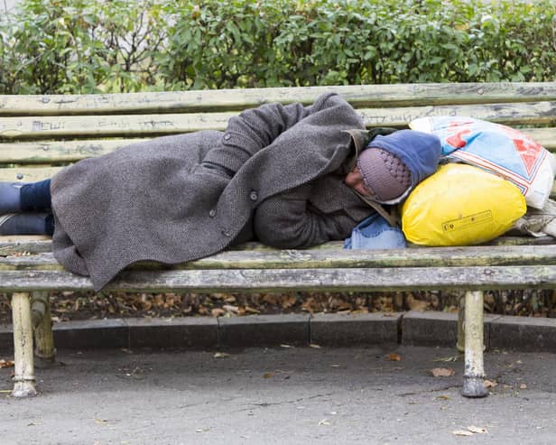 A rough sleeper Picture: Adobe Stock